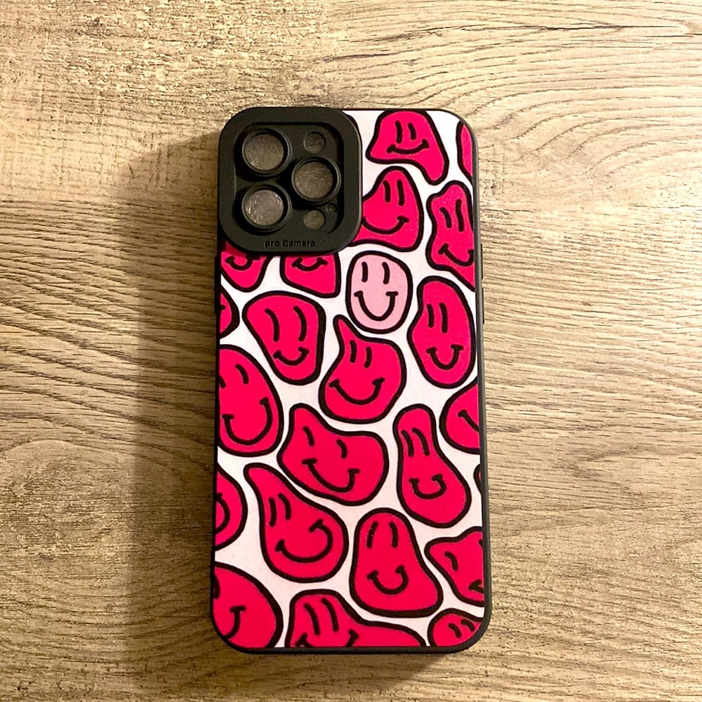 Smiley face iPhone case